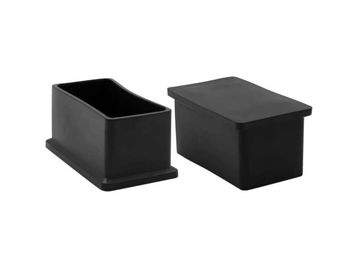2026 8 Taponeras Retangulares de Pvc para Pernas de Cadeiras e Mesas 30x60mm Sem Arranhões 30 × 60 Mm