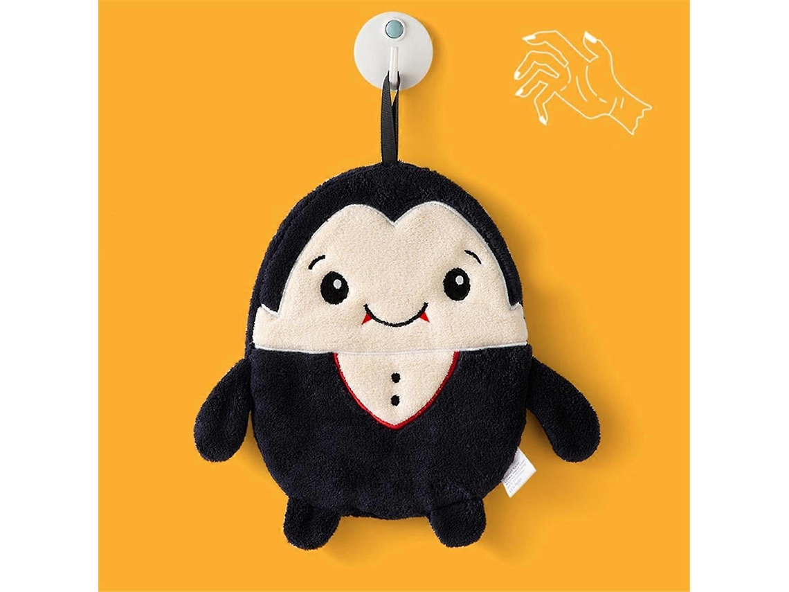 Conjunto de 4 Toalhas de Halloween Super Absorventes, Lenços de Papel para as Mãos, Presente Ideal para o Halloween BRILVIBERA