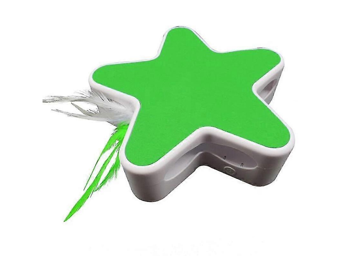 Brinquedo Interativo Para Gatos Com Penas E Cauda Simulada