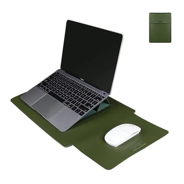 Bolsa Para Computador, Estojo Para Laptop, Verde, 14,1-15,4 Polegadas.