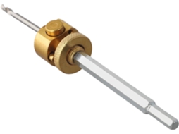 Barra De Conexão Com Furo Hexagonal 8 Mm Para Furadeiras Bancada E