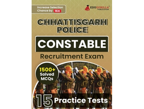 Livro Chhattisgarh Police Constable de Edugorilla Prep Experts (Inglês)