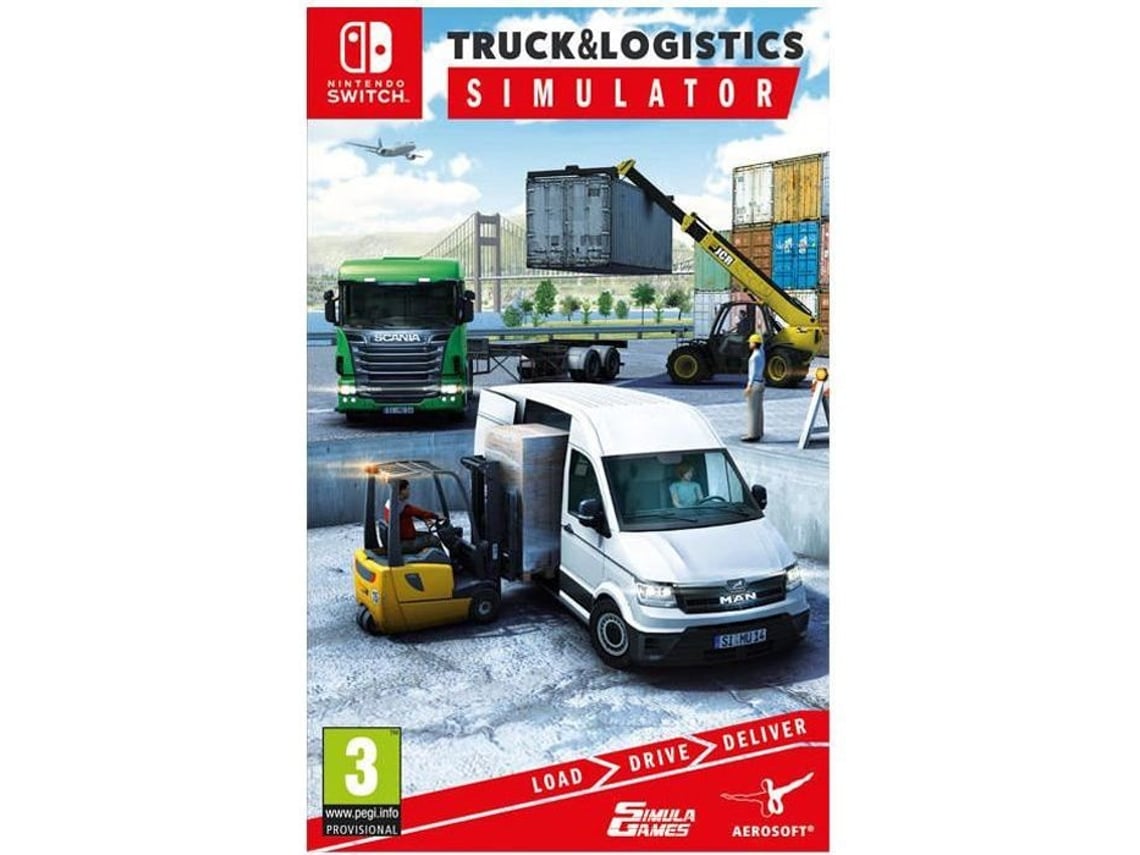 Jogo truck driver Nintendo Switch - Simulador de Caminhão em