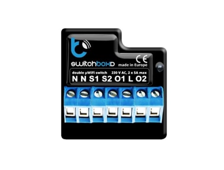 Disjuntor duplo Switchboxd 230v Blebox