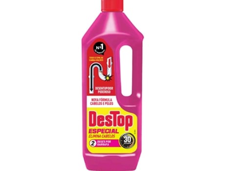 Desentupidor Gel Cabelos Destop