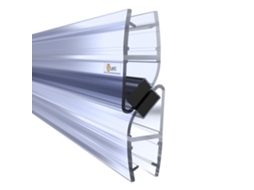 Quest Vedante Magnético 90° Para Box De Duche Pvc, Para Vidro 6-8 Mm, 200 Cm, Transparente
