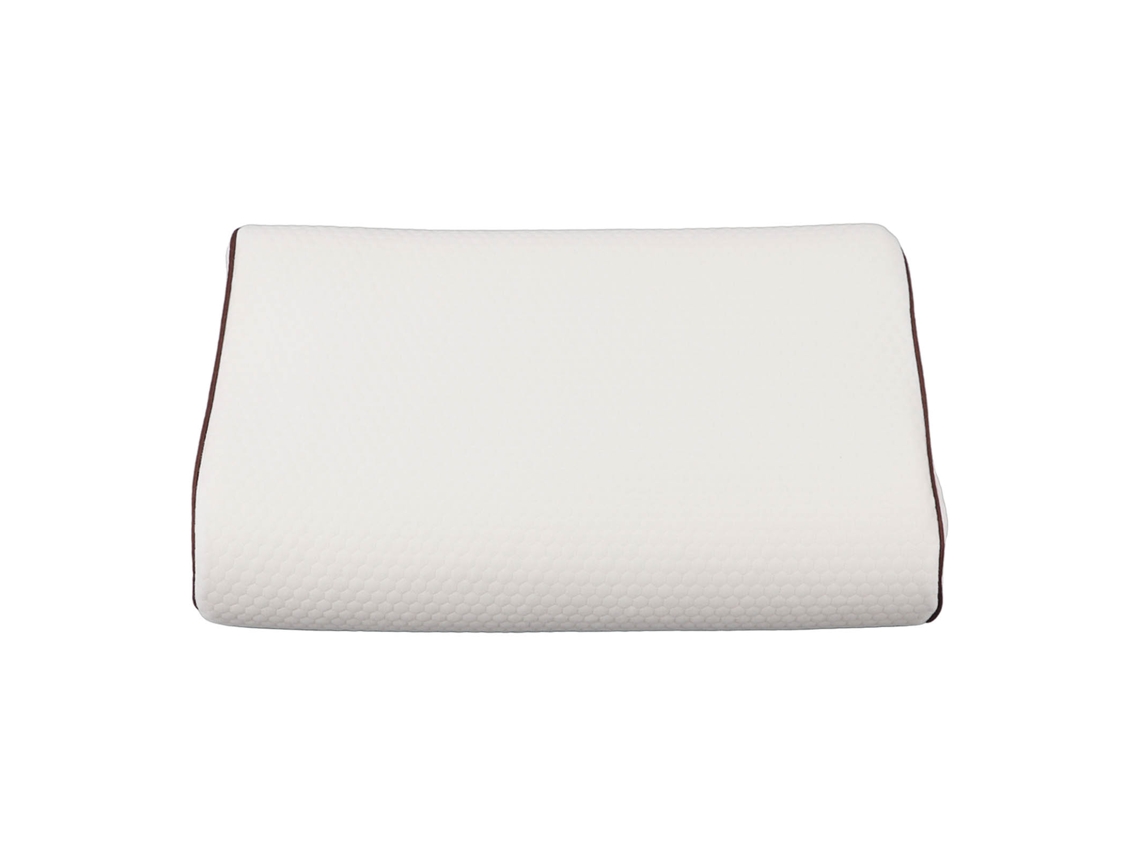 Almofada Barriga de Gato de Espuma de Memória, Ultra Macia, Suporte para Pescoço e Costas, Cinza