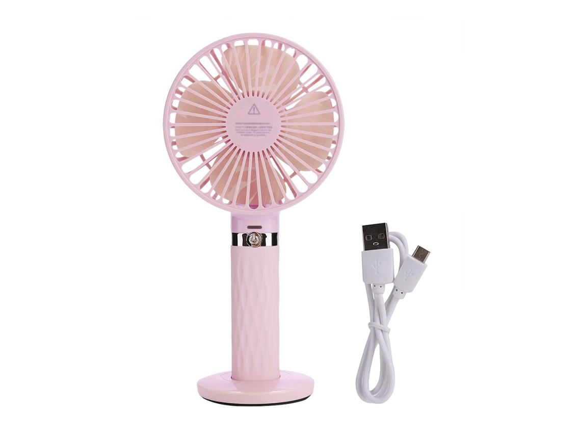 Ventilador Portátil Usb S8 Mini Vermelho Silencioso
