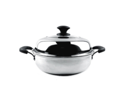Panela A Vapor De Aço Inoxidável, 32 Cm/12,6 Pol., Camada Única, Para Fogão Indução, Cozinha Profissional