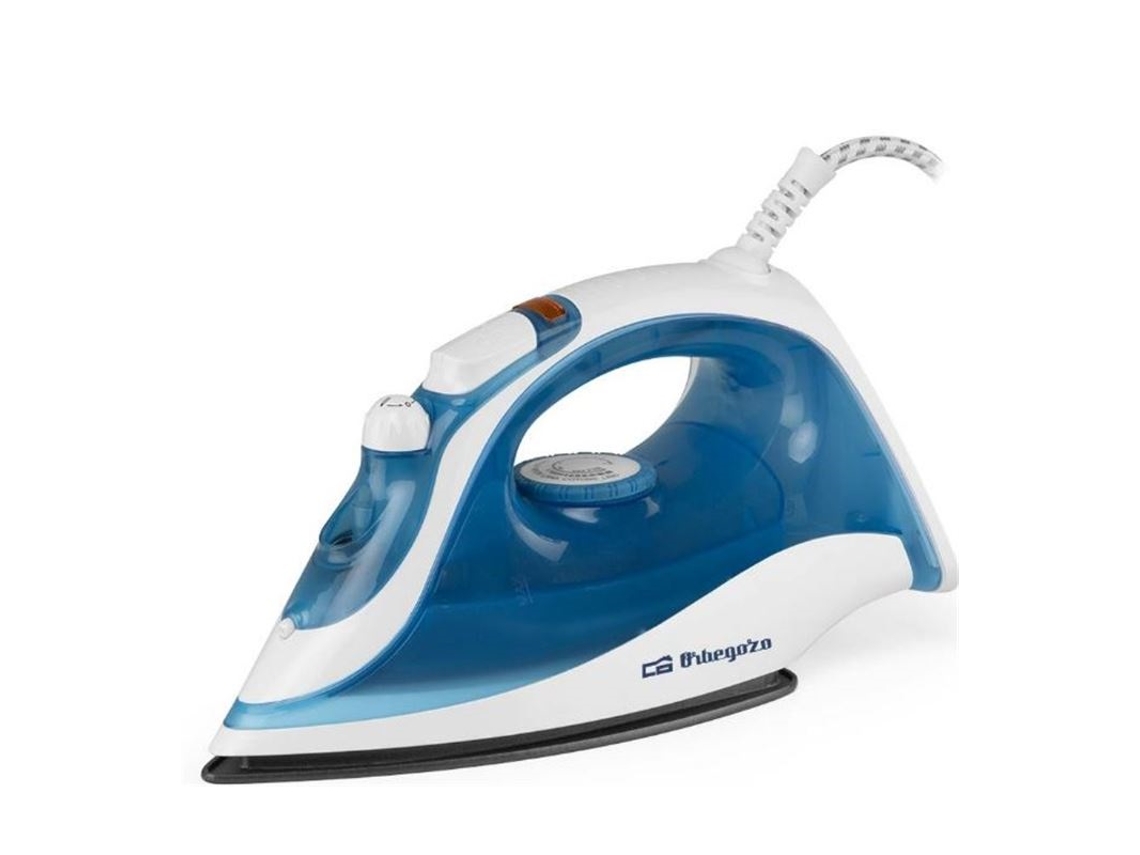 Ferro a Vapor ORBEGOZO SV 2025 (2000 W - Branco e Azul)