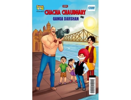 Livro Chacha Chaudhary and Ganga Darshan de Pran (Inglês)