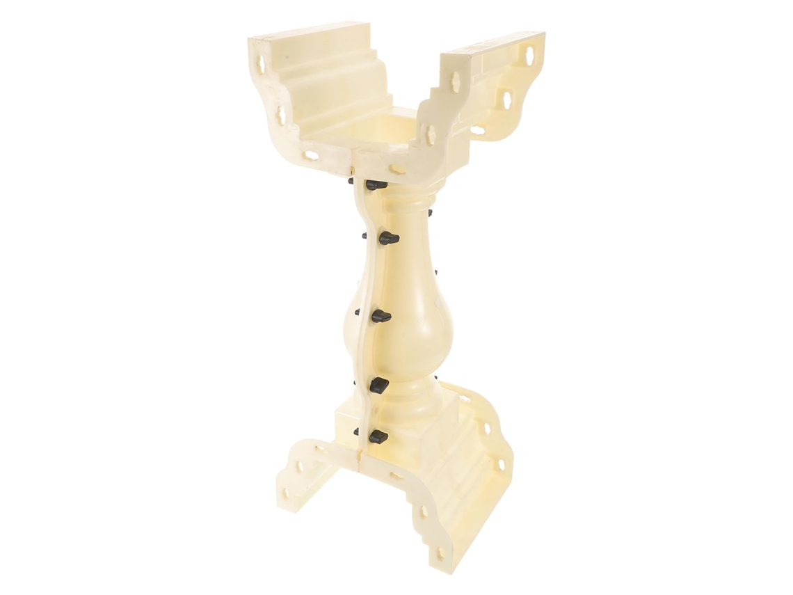 Molde de Plástico para Coluna Romana, Ideal para Balaustradas e Decoração Simples em Concreto. SFUSHOS