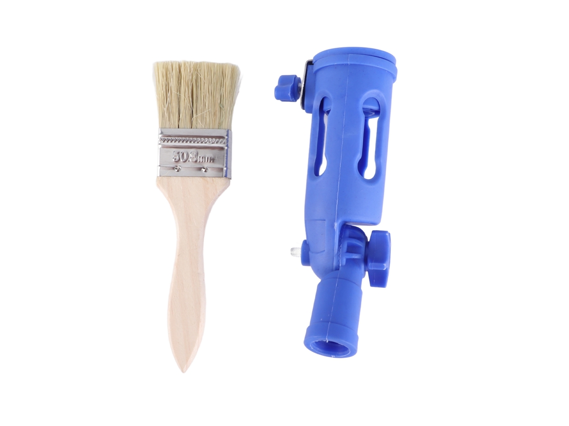 Laxiscreed Conector Para Bastão De Pintura Com Ángulo Ajustável Para Cantos Mortos