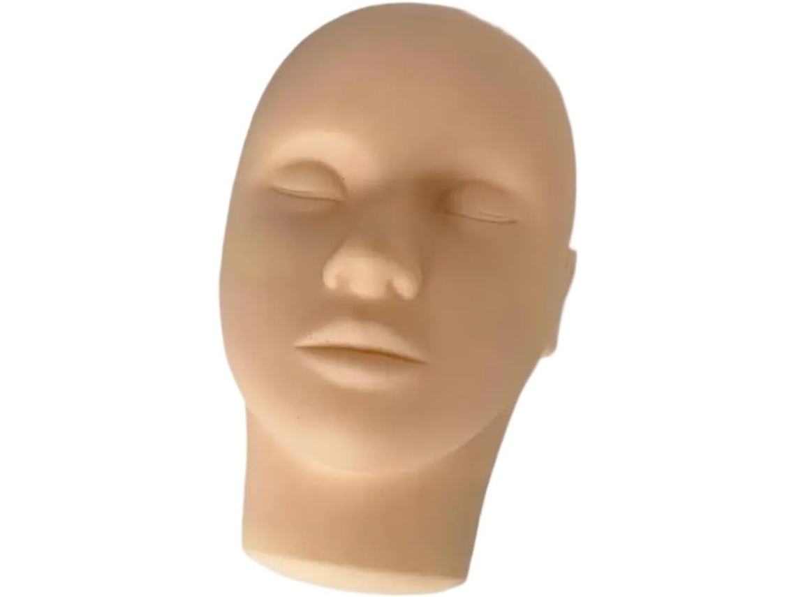 Manequim para Massagem SFUSHOS | Alta Qualidade, Olhos Fechados, para Treinamento Facial