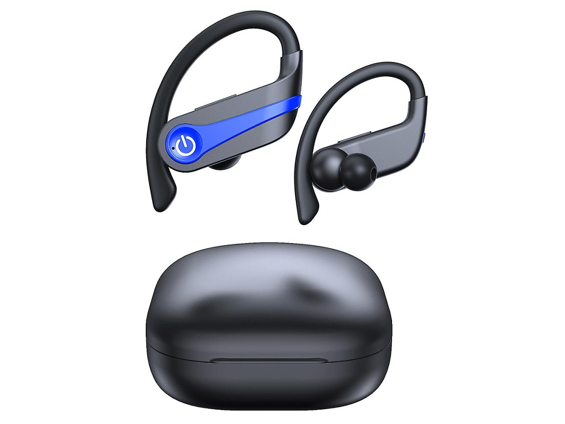 Auriculares Bluetooth True Wireless 5.1 Sport s Ip7 à prova d'água para corrida academia esportes azul