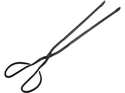 Pinça Para Carvão Milisten Com Comprimento Estendido, Ideal Para Churrasqueiras E Lareiras, Perfeita Para Encontros E