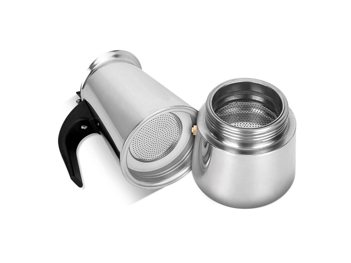 Cafetera de Acero Inoxidável, Cafetera Moca, Cafetera Con Hervidor Térmico* ZYBLSSBB