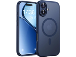 Capa Magnética Para Iphone 17 De 6,3 Polegadas, Compatível Com Magsafe (azul Escuro)
