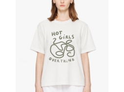 Camiseta Rockinstone Hot Girls Overthink Lauren Emmett Art - Estilo Designer Exclusivo