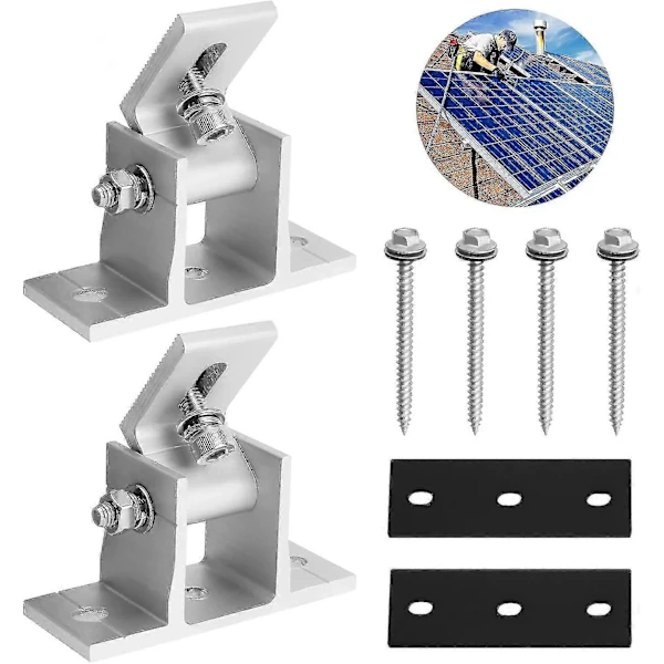 Kit de Montagem Painéis Solares Alumínio BRILVIBERA