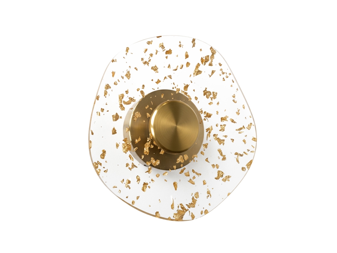 Lámpara De Pared Toolight App1794 W Brushed Gold