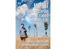 DVD-Video Album Kraggerud,Henning/Norwegian Chamber Orchestra - Violinkonzerte 3,4 & 5 (1CD)