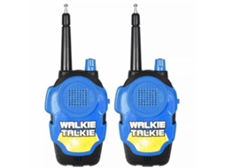 Walkie Talkie Infantil, Pacote Com 2 Unidades, Azul Aquaforge