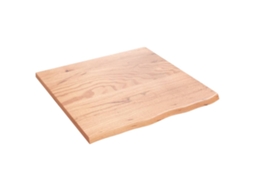 Bathroom Countertop, Bathroom Countertops Vidaxl Marrom Madeira De Carvalho (60 X 60 X 2 Cm)