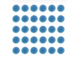 30pcs Capas Espuma Azul 15mm LAXISCREED