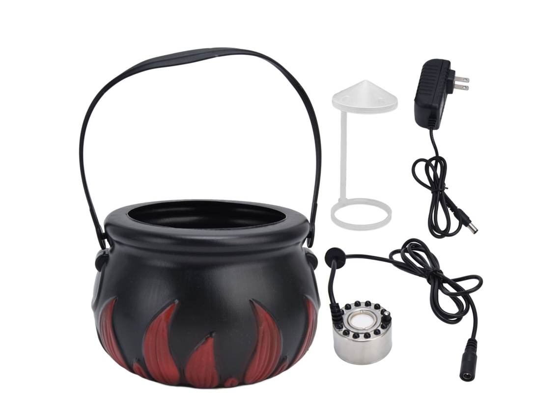 Luz Led Ambiente Halloween Com Atomização Colorida Decorativa
