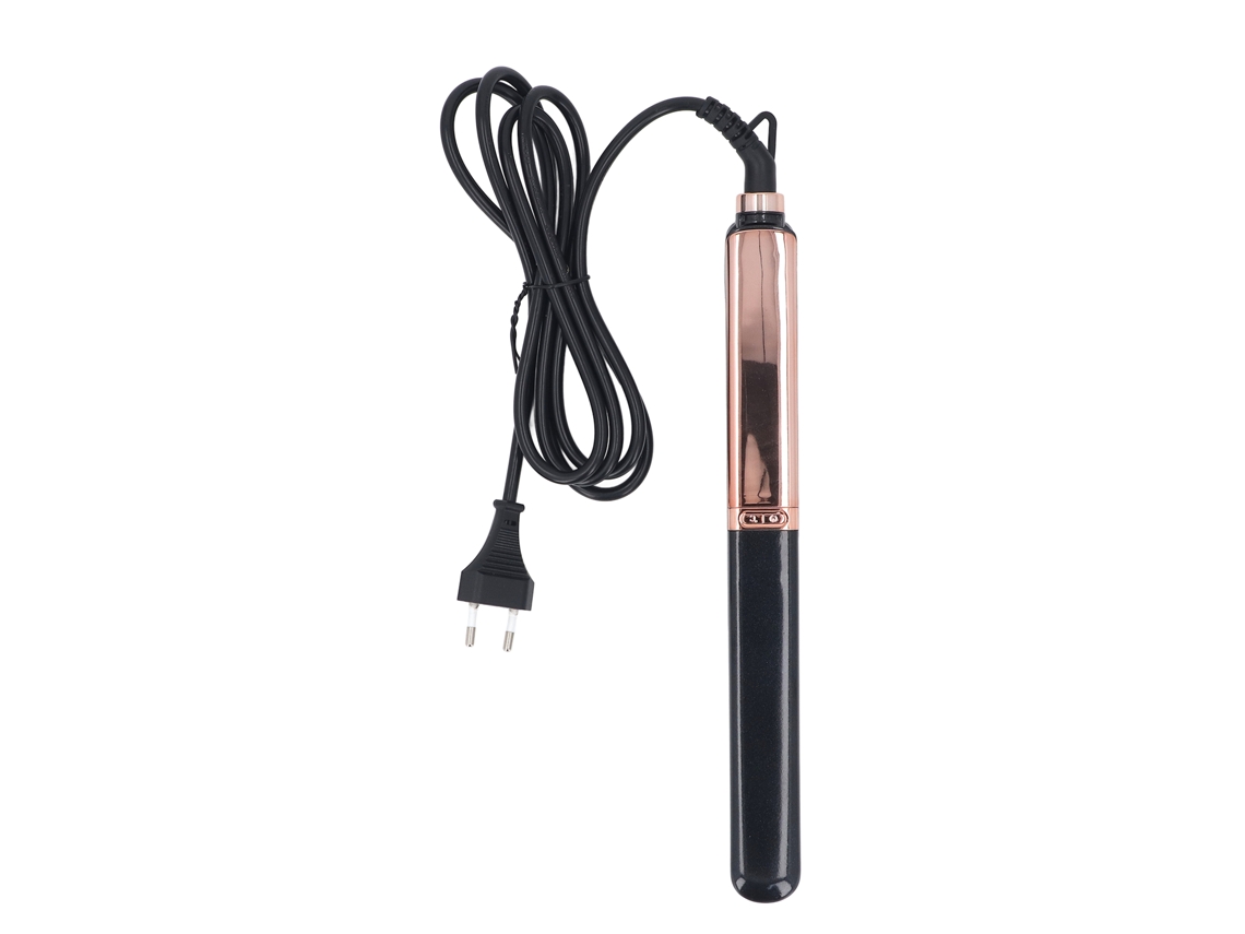 Alisador de Cabelo Portátil com Aquecimento Rápido Ultra Fino 60w Led Ionico Desligamento Automático PRETO