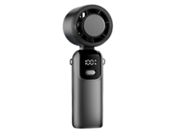 Ventilador Portátil Recarregável Via Usb Com 100 Velocidades E Ajuste De Velocidade Para Viagens.