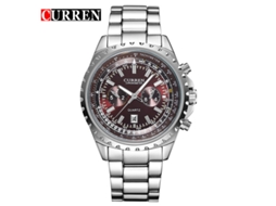 Relógio Masculino Casual em Aço Inoxidável, com Movimento de Quartzo e Pulseira de Aço. MDUG