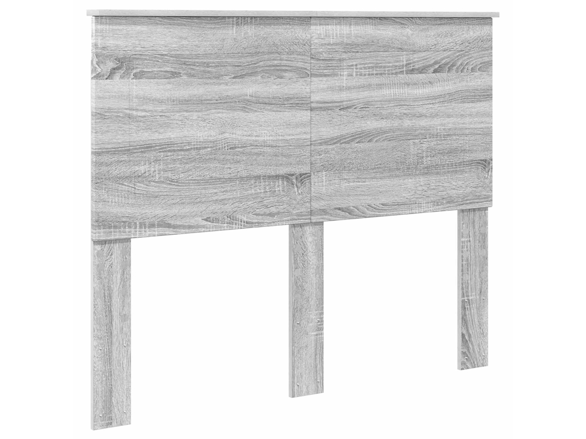 Cabeceira Cinza Sonoma 120 Cm Madeira Processada MAISON EXCLUSIVE