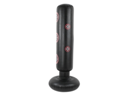 Saco De Boxe Inflável Vertical 1.6m Para Adultos/crianças Com Base Estável E Rebote Suave