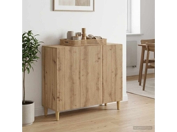 Vidaxl Buffet Carvalho Arttisan 89 X 34,5 X 80 Cm Derivados De Madeira
