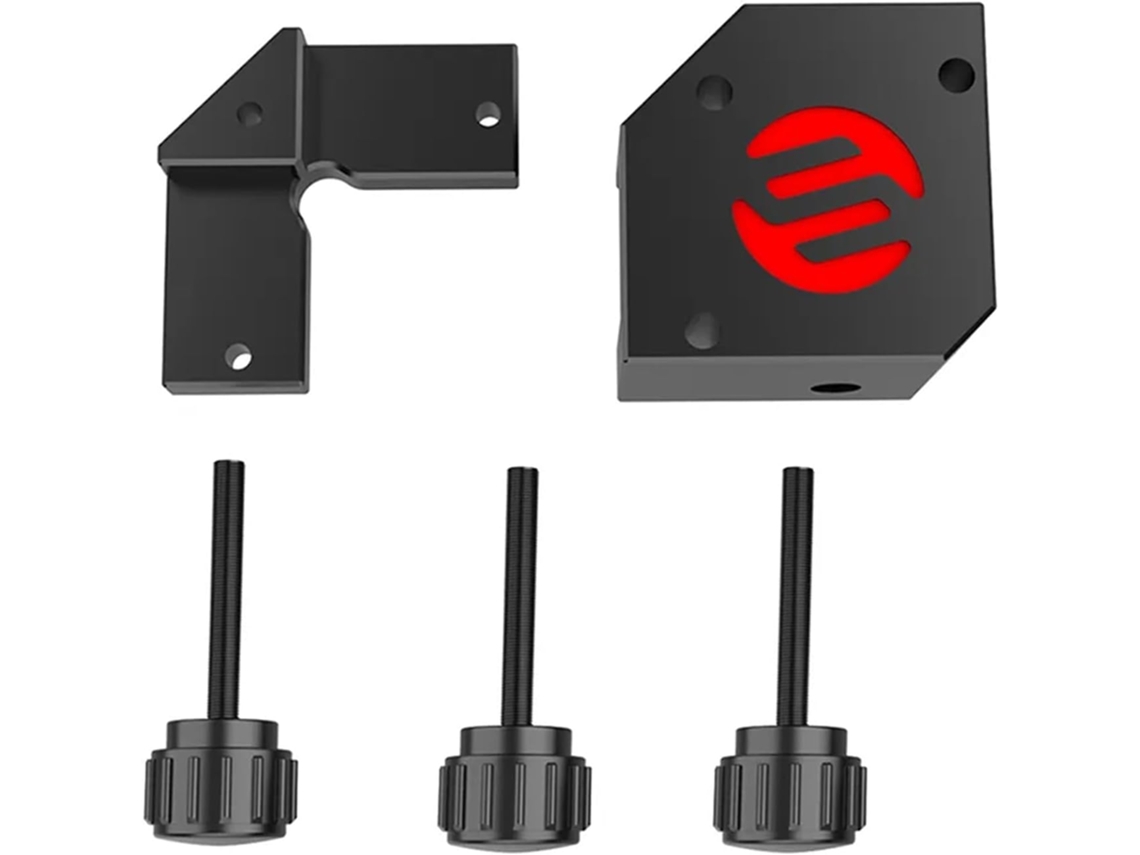 Conjunto de 2 Réguas Metálicas Práticas para Impressoras 3d 0,1/0,2 1515 Perfil Preciso SFUSHOS