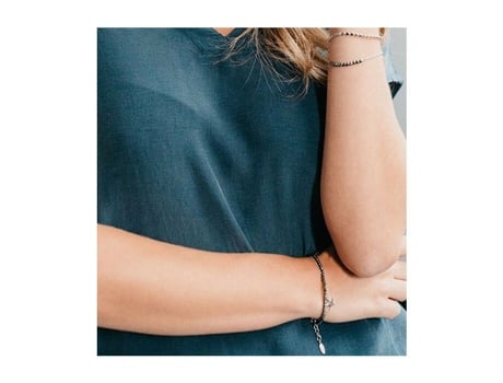 Bracelete De Prata Com Hematitas Erb 20 Ha Engelsrufer