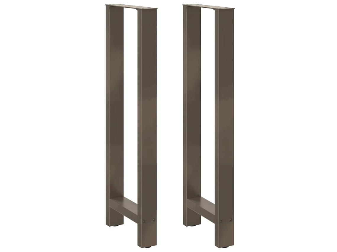 Bar Table Leg, Bar Table Legs Vidaxl Cinzeto Aço (50 X (110-111) Cm)