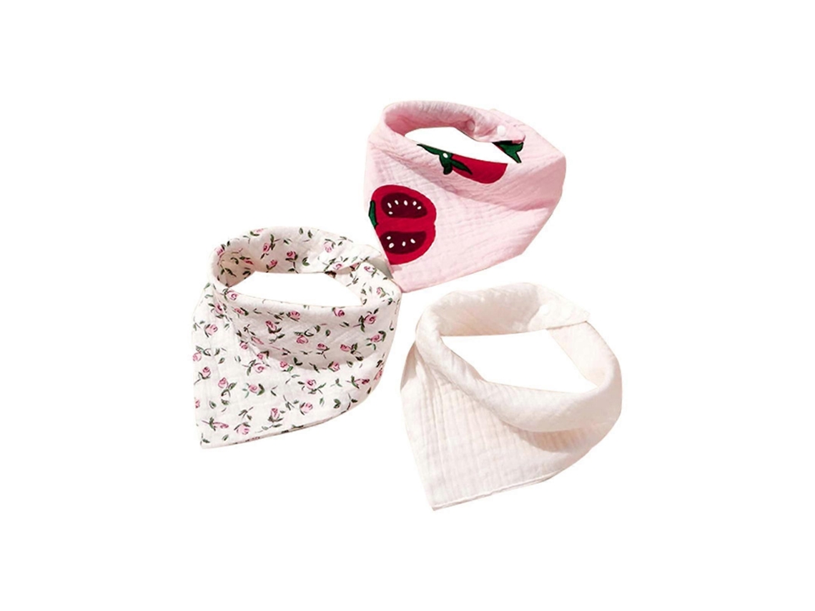 Babadores Bandana Para Bebês, Ideais Para Meninas E Meninos. Babadores Bandana De Algodão Macio Para Bebês, Perfeitos Para A Fase De Dentição.