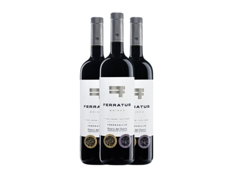 Vinho FERRATUS Origen Tempranillo Ribera del Duero (0.75 L - 3 Unidades)
