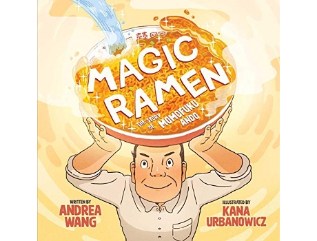 Livro Magic Ramen de Andrea Wang (Inglês - Capa Dura)