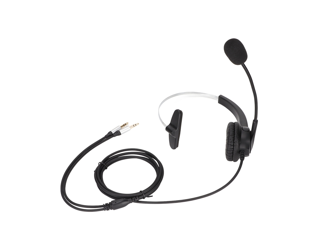 FONE MONO COM CANCELAMENTO DE RUÍDO E DOIS CONECTORES 3,5 MM CHABERLU