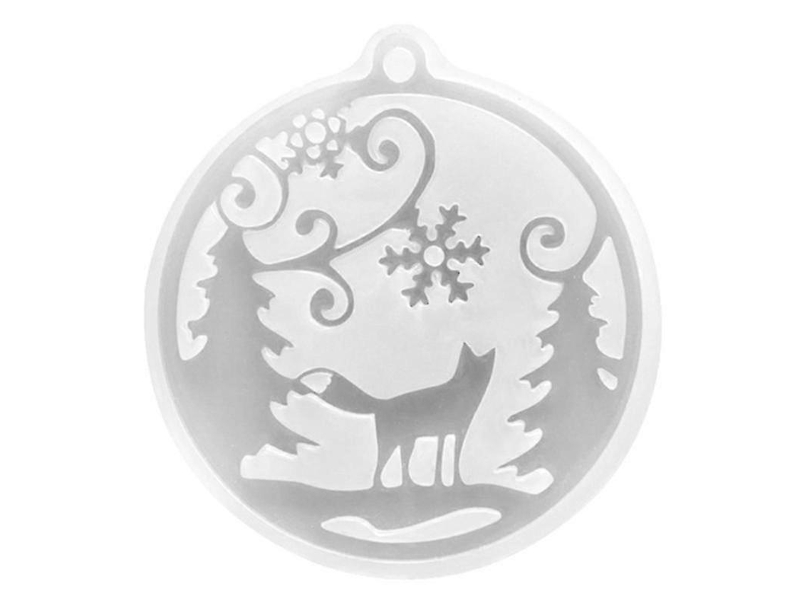 Moldes De Silicone Para Resina Epóxi Com Cristais, Faça Você Mesmo, Para Presente De Natal. Molde De Silicone Para Resina. Hengjian