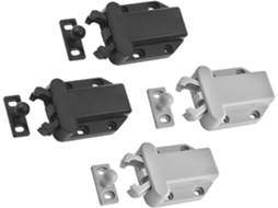 Fecho De Pressão Plástico Com Travamento Automático, Leve, Em Abs, Conjunto De 4 Peças Para Gavetas Móveis