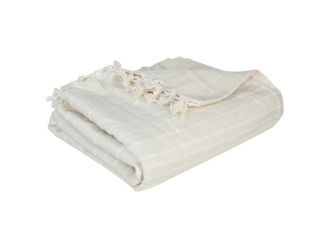 Colcha ATMOSPHERA Marfim Createur Dinterieur Algodão Multicor (250 cm)