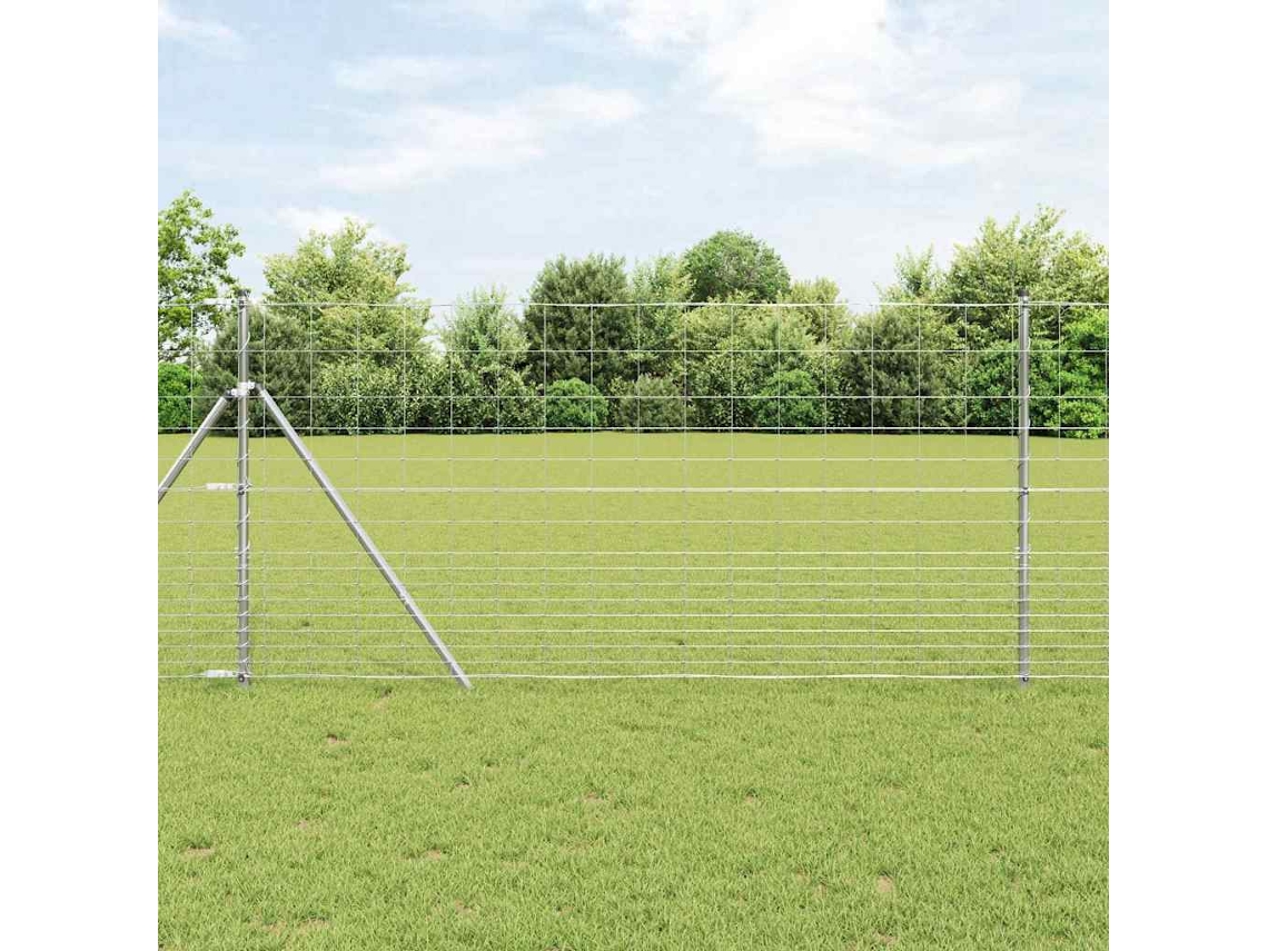 Vidaxl Cerca Selvagem Galvanizado A Quente 1000 X 120 X 0.18 Cm Ferro