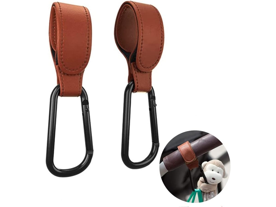 Gancho para Carrinho de Bebê para Bolsas e Sacolas, 2 Peças AQUAFORGE