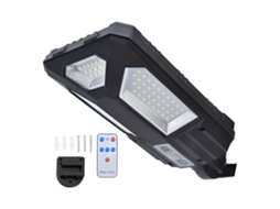 Lâmpada Solar Led 87LED Sensor IP65 Controle Remoto Jardim