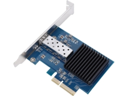 Placa de Rede Pcie X4 de 10 Gbps Adaptador de Fibra Óptica com Slot para SFUSHOS
